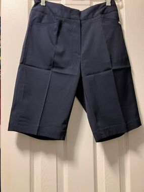 Tail  Women's Navy Blue Bermuda Shorts